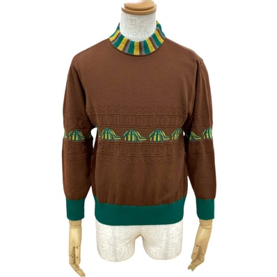 Christian Dior ディオール ウール セーター ブラウン
08990