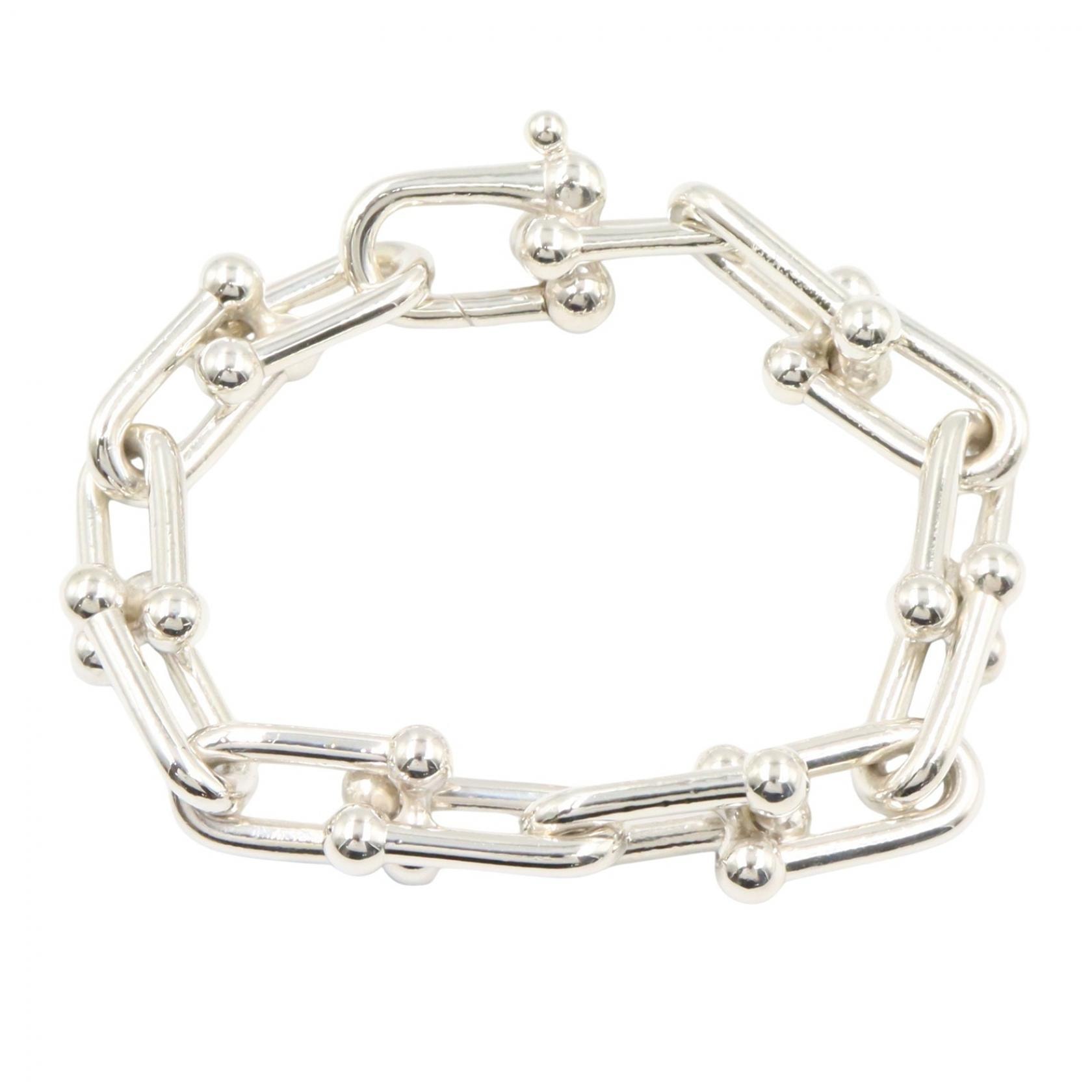 ティファニー TIFFANY&CO ハードウェア ラージリンク ブレスレット ブレスレット アクセサリー シルバー925 レディース シルバー系 60153091 【中古】