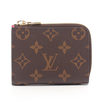 ルイ・ヴィトン LOUIS VUITTON ポルトフォイユ ノア コンパクト コインケース 財布 レザー PVC モノグラム レディース ブラウン系 M83676 【中古】
