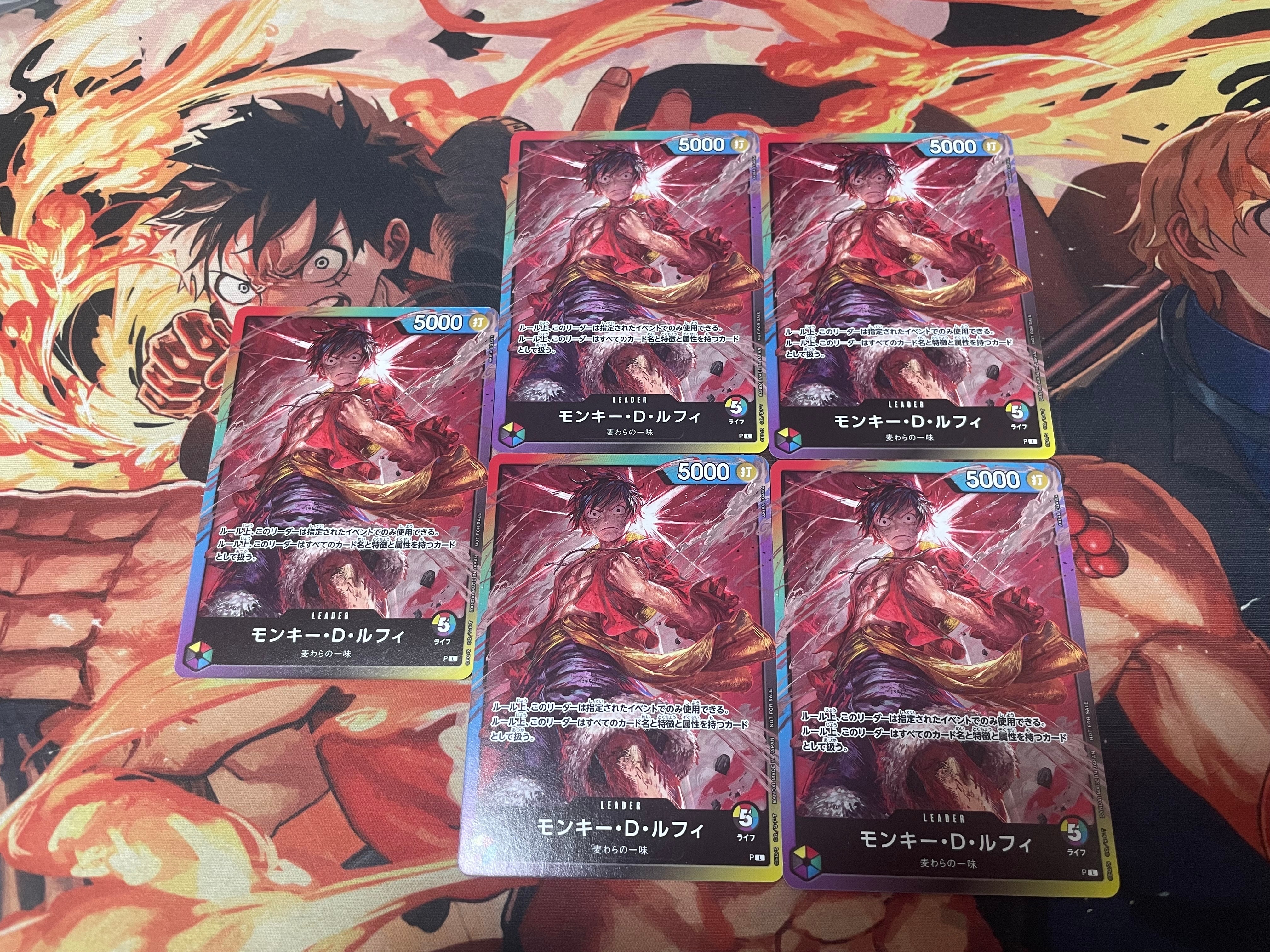 PSA10】モンキー・D・ルフィ L :参加記念品 :修正前ライフ4 [P] (8