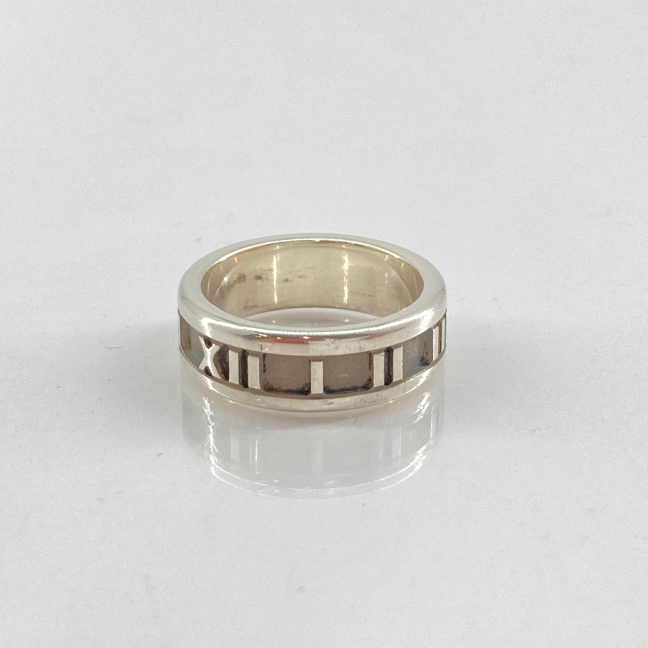 TIFFANY&Co.(ティファニー) アトラス Ag925 #9号 リング・指輪 5.16g シルバー