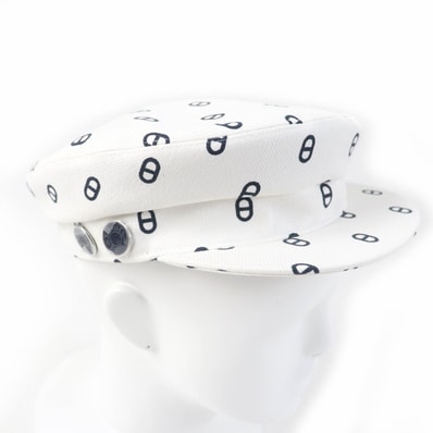 未使用品 エルメス
キャスケット ヴォーバン ホワイト レディース 59