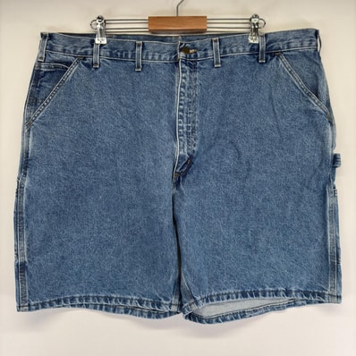 古着 カーハート Carhartt デニム ショートパンツ ペインターは カーゴ ハーフパンツ ワーク 大きいサイズ w46 ブルー メンズ