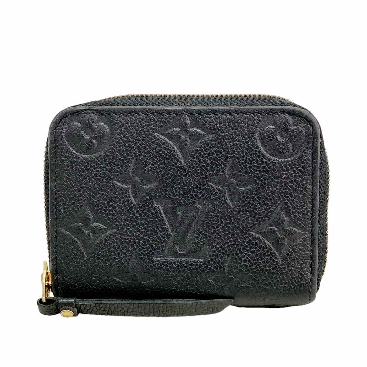 Louis Vuitton Zippy Coin Purse Monogram Empreinte Leather "Noir"