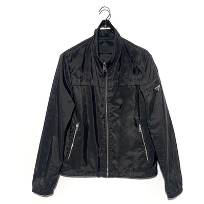 PRADA Triangle Logo Jacket "Black"