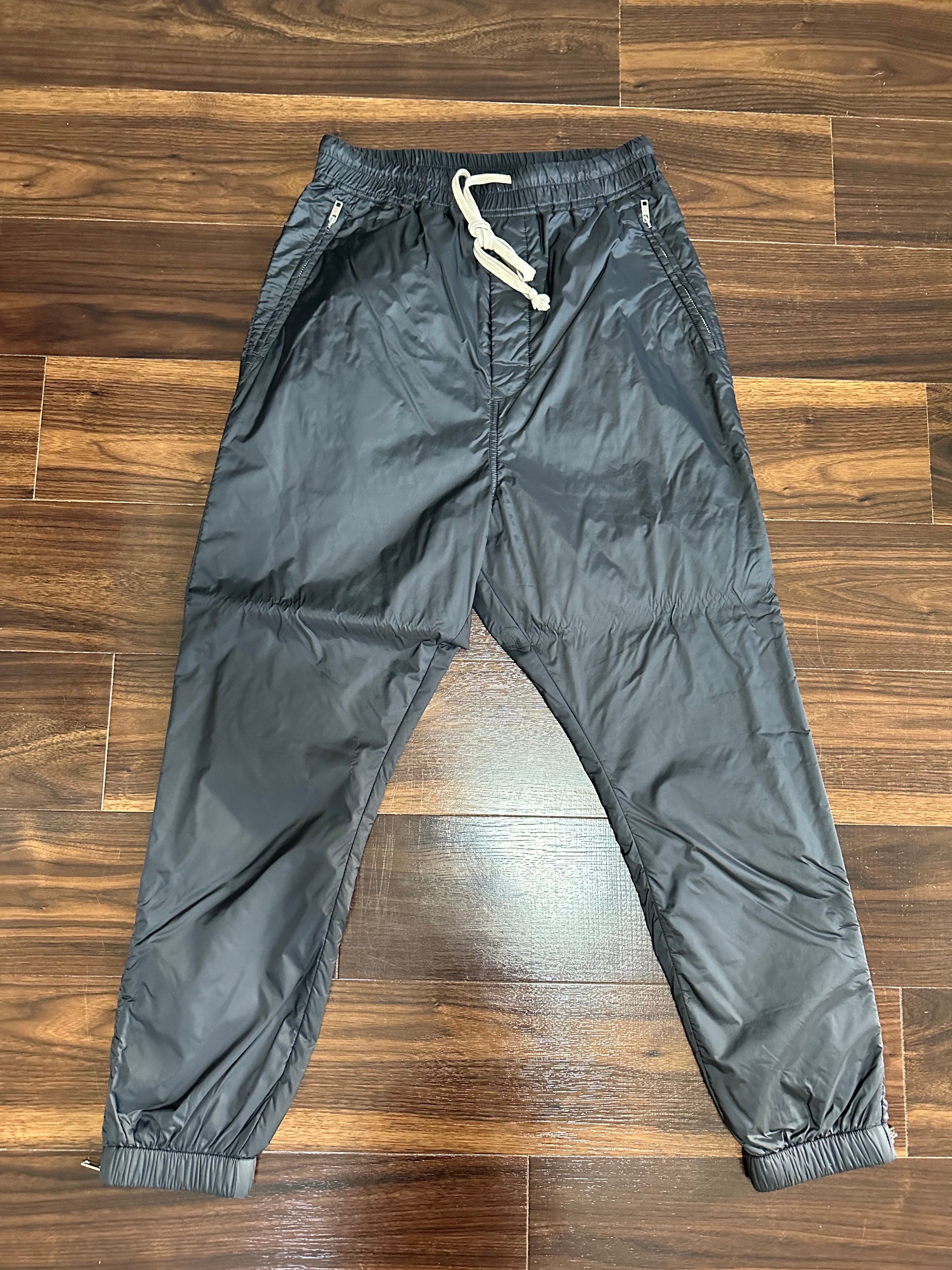 Rick Owens リックオウエンス ナイロンサルエルパンツ 黒