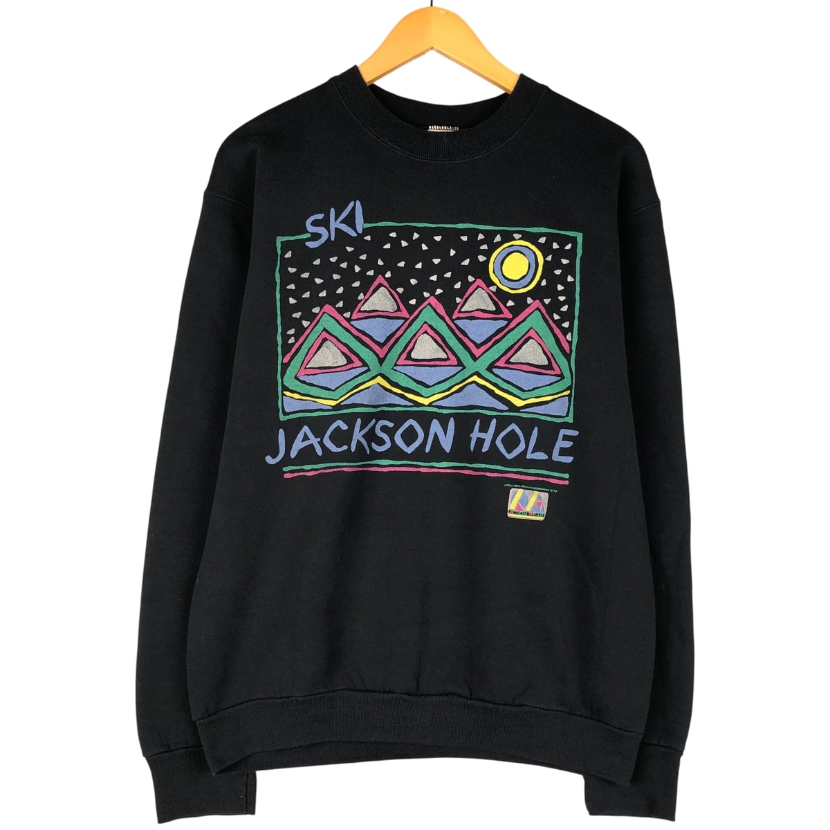 古着 80年代 フルーツオブザルーム FRUIT OF THE LOOM プリントスウェットシャツ トレーナー USA製 メンズL相当 ヴィンテージ/eaa601537