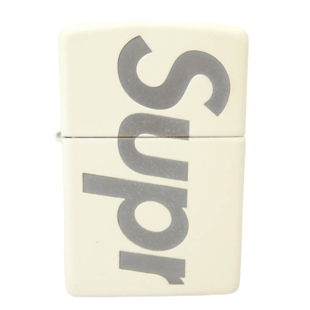 Supreme シュプリーム その他アクセサリー 20SS Glow-in-the-Dark Zippo グロー イン ザ ダーク ジッポ ライター オフホワイト系 グレー系【極上美品】【中古】