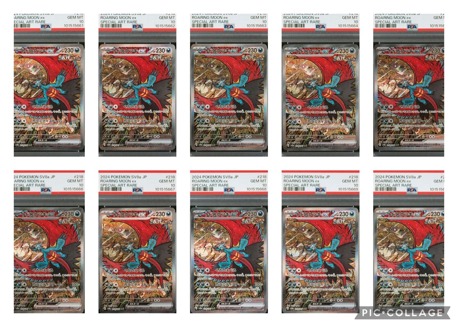 トドロクツキex SAR [SV8a 218/187](ハイクラスパック「テラスタルフェスex」)