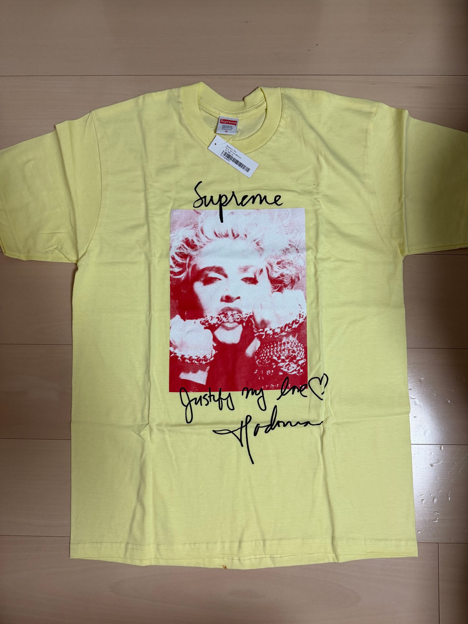 Supreme Madonna Tee "Yellow"