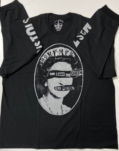 MASTERMIND God Save The Queen L/S Tee "BLACK"