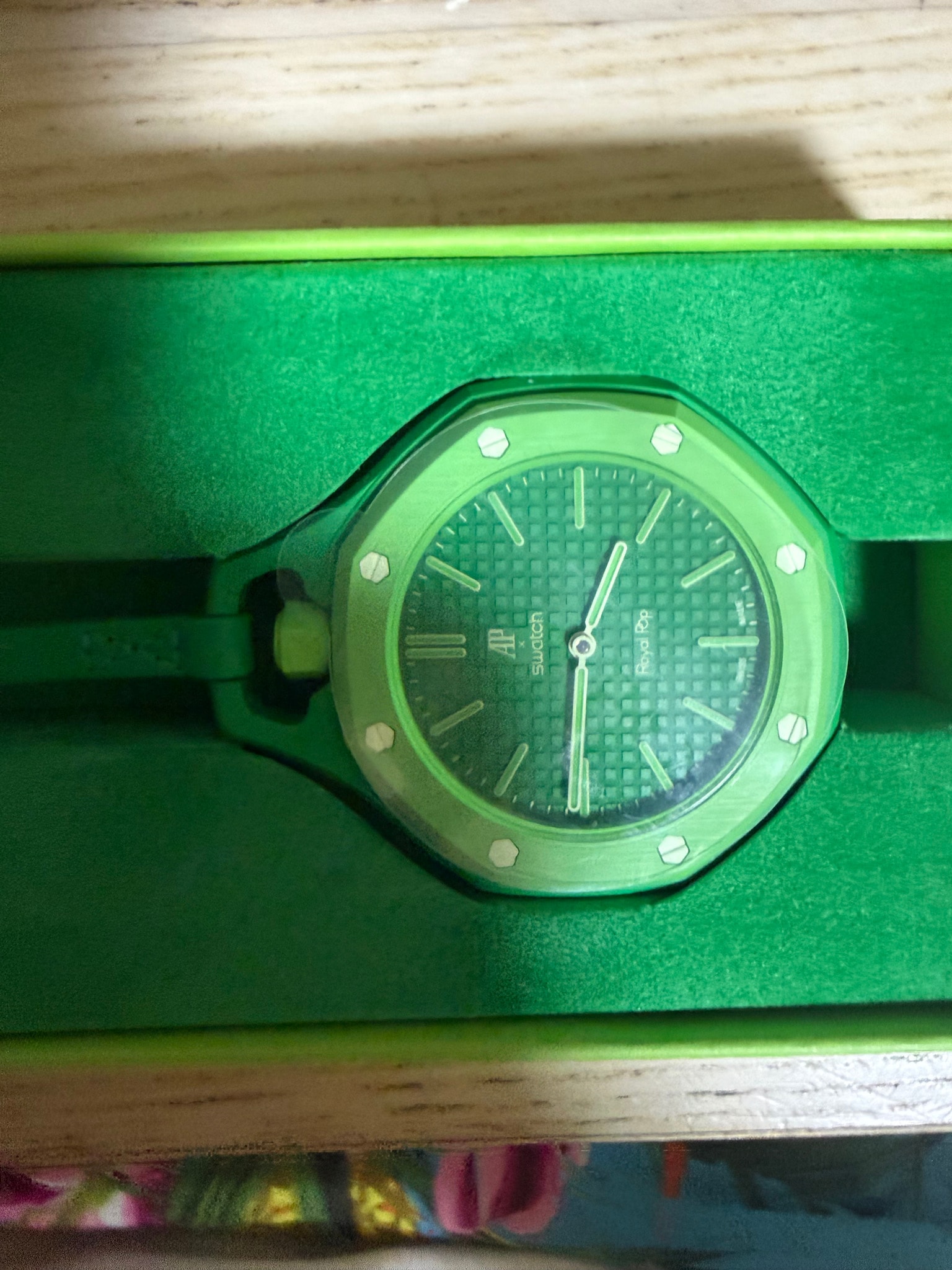 Swatch x Audemars Piguet Royal Pop Green Eight "Green"