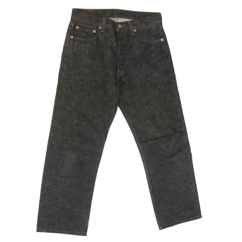 Levi's リーバイス 00s USA製 501 ボタン裏553 ブラック デニムパンツ ブラック系 30【中古】