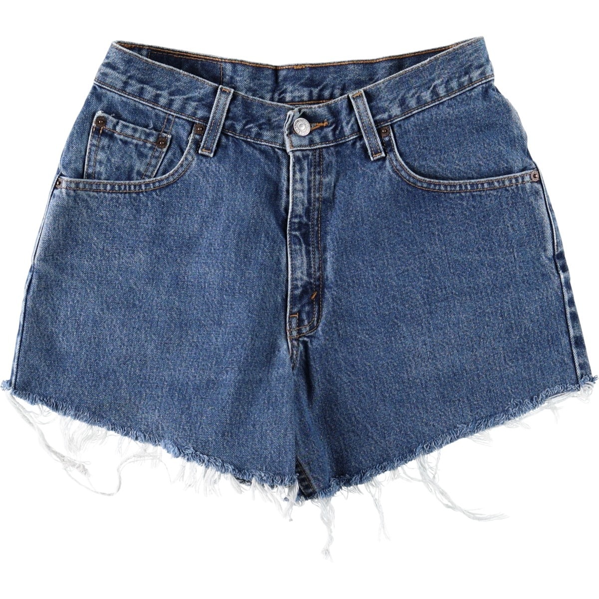 古着 00年代 リーバイス Levi's カットオフ デニムショーツ ショートパンツ レディースL(w30)相当/eaa681277