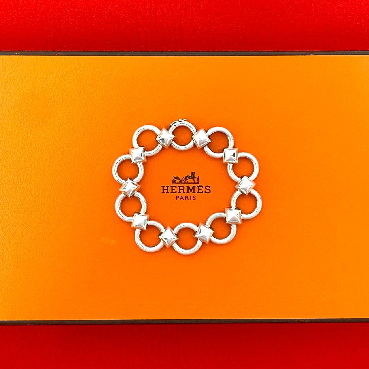 HERMES エルメス ランスロット ブレスレット シルバー925 ブレスレット シルバー
 21165