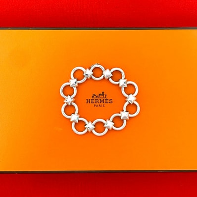 HERMES エルメス ランスロット ブレスレット シルバー925 ブレスレット シルバー
21165