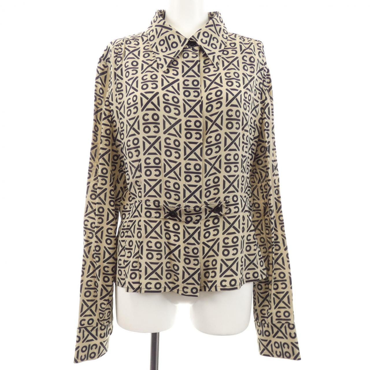 CHANEL シャネル  P62182 K47536 ﾛｺﾞﾗｲﾝ ﾊｲﾈｯｸﾘﾌﾞﾆｯﾄ 34 CHANEL - CHANEL シャネル P62182 K47536 ﾛｺﾞﾗｲﾝ ﾊｲﾈｯｸﾘﾌﾞﾆｯﾄ 34の通販