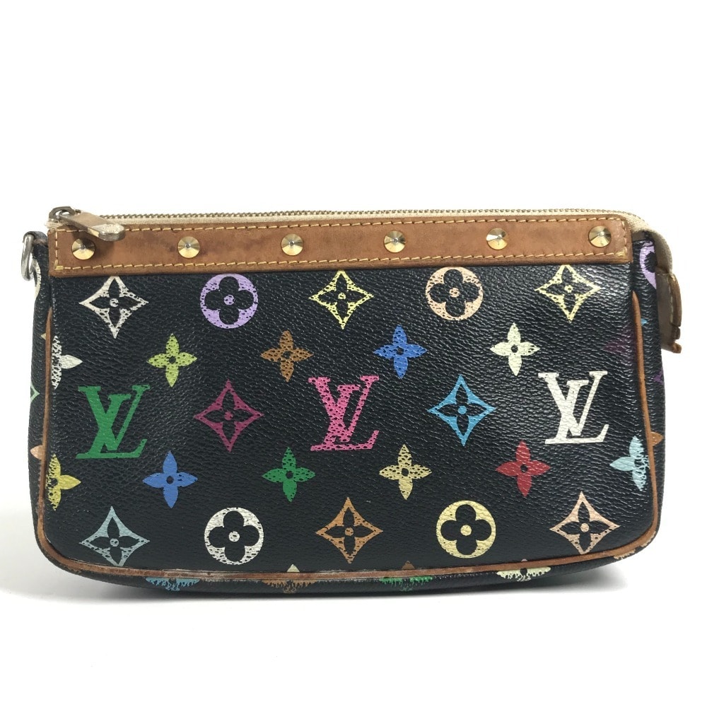 ルイヴィトン LOUIS VUITTON ポシェットアクセソワール M92648 モノグラムマルチカラー カバン ポーチ ショルダーバッグ モノグラムマルチカラーキャンバス ノワール ブラック