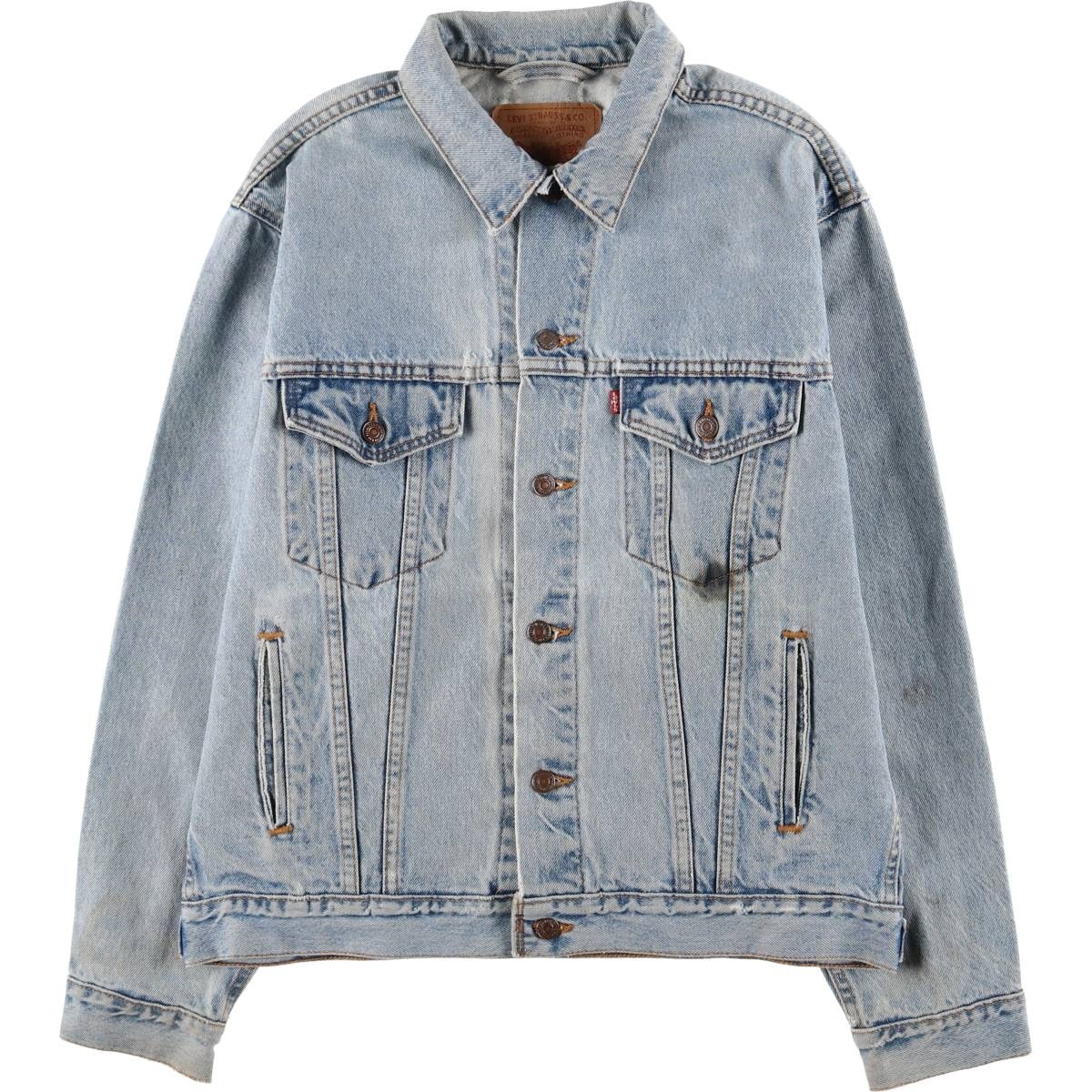 古着 90年代 リーバイス Levi's 70507-0389 デニムジャケット Gジャン USA製 メンズM相当 ヴィンテージ/eaa579513