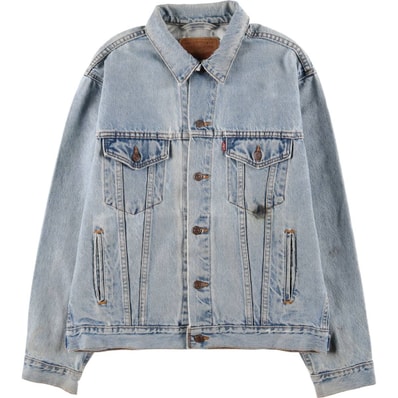 古着 90年代 リーバイス Levi's 70507-0389 デニムジャケット Gジャン USA製 メンズM相当 ヴィンテージ/eaa579513
