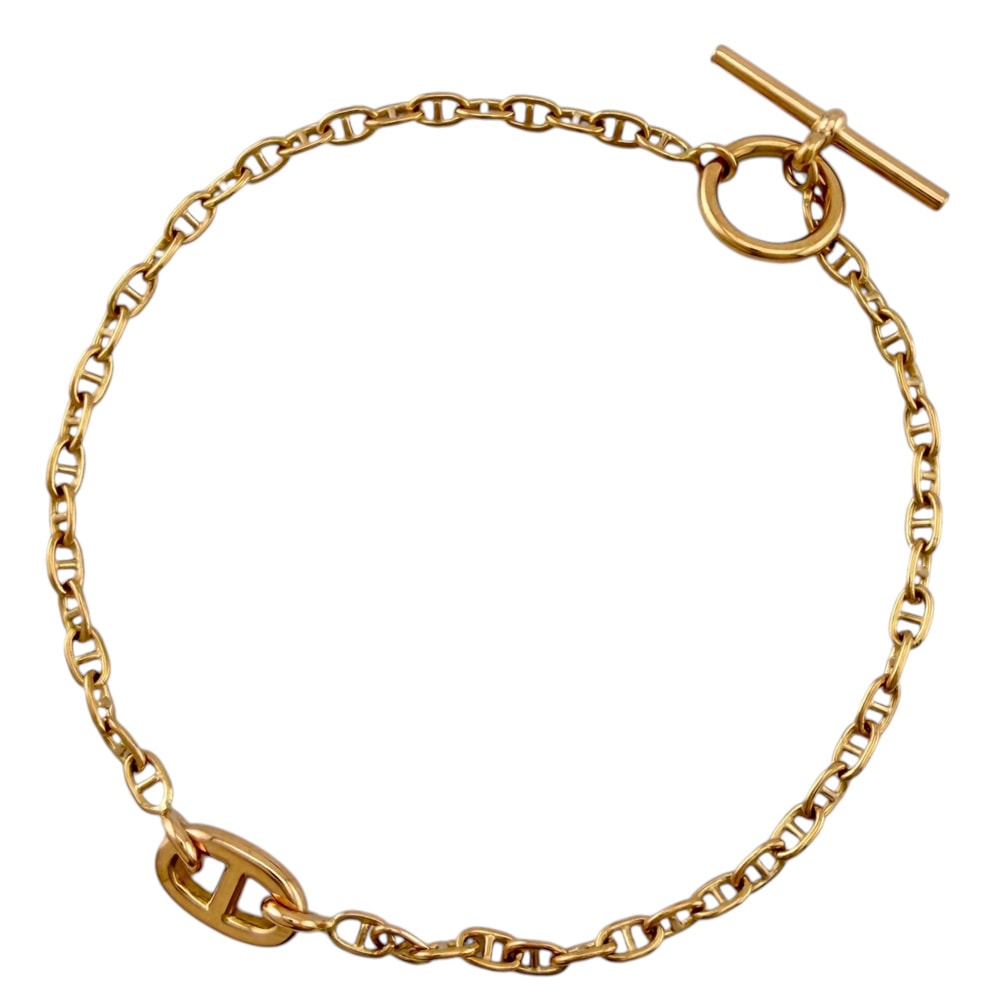 Hermes New Farandole Bracelet Very Small Model "Rose Gold"