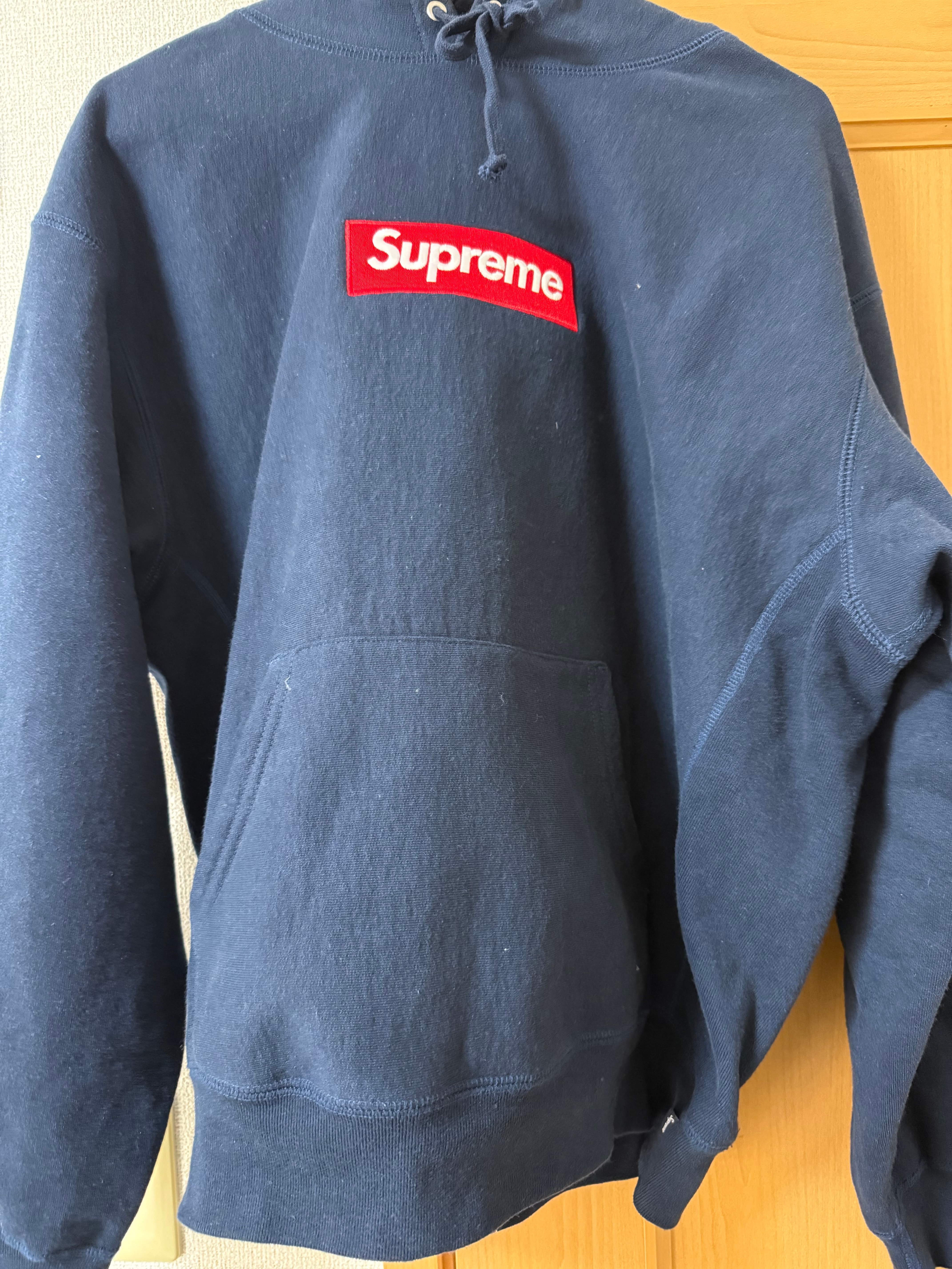 Supreme Box Logo Hooded Sweatshirt "Navy" (24FW)