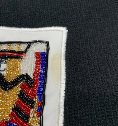 Supreme Beaded Cards Sweater "Black"