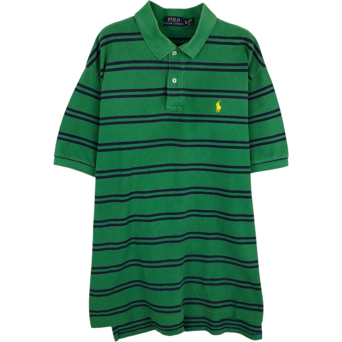古着 ラルフローレン Ralph Lauren POLO RALPH LAUREN 半袖 ボーダー ポロシャツ メンズXL相当/eaa626590