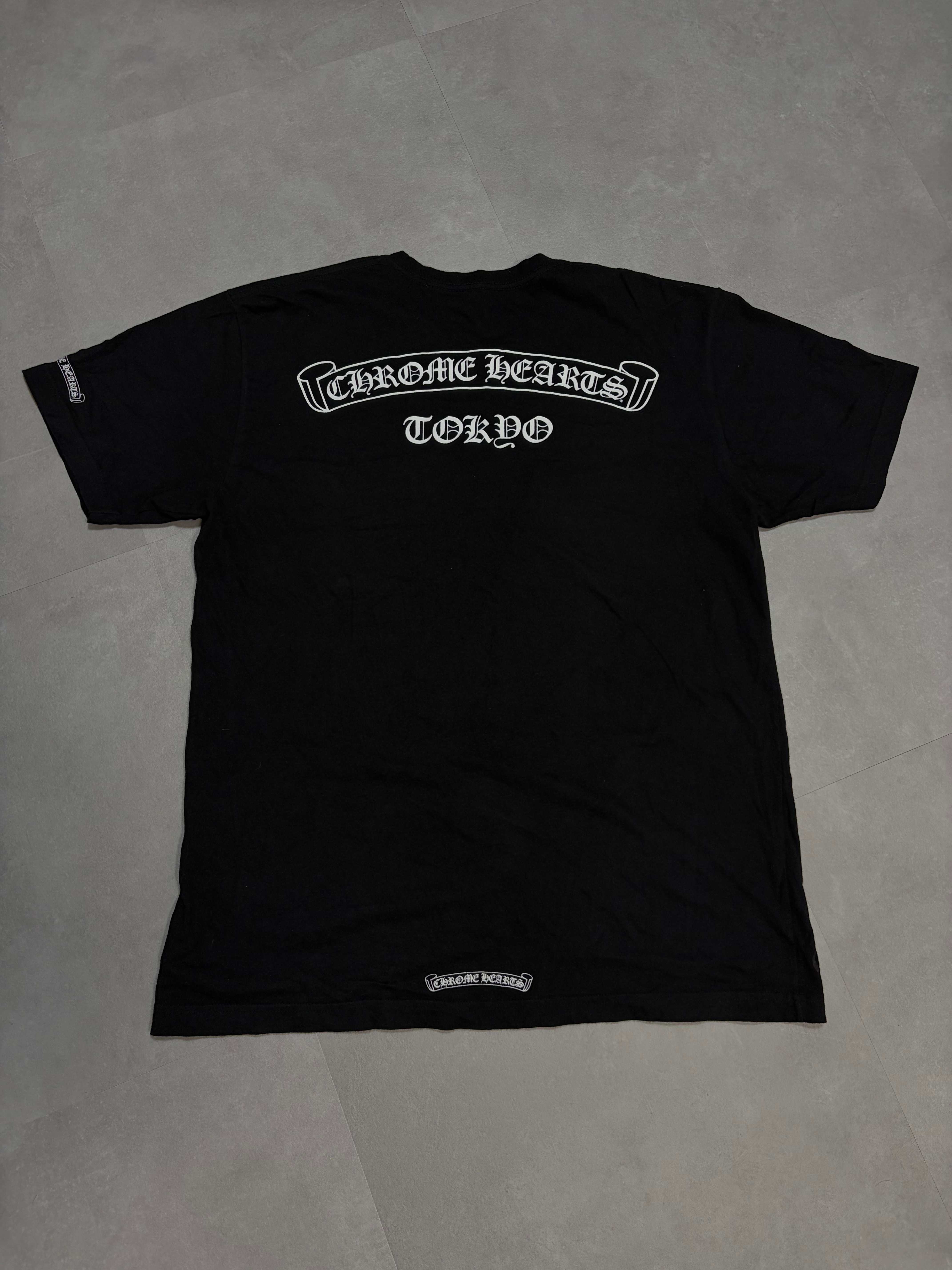 クロムハーツ マルチカラー セメタリークロス Tシャツ 