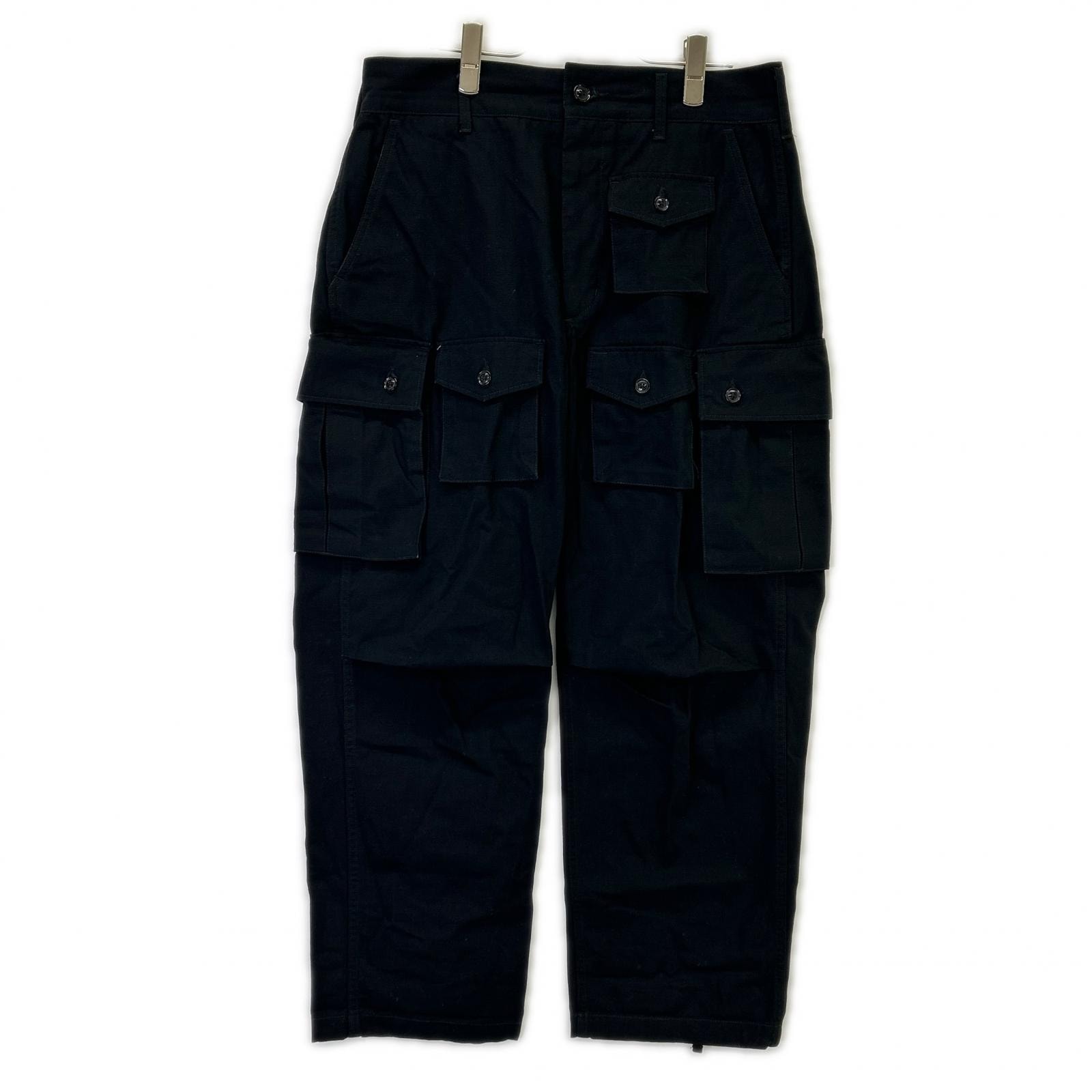 エンジニアードガーメンツ ブラック IK197 リップストップ FA Pant S