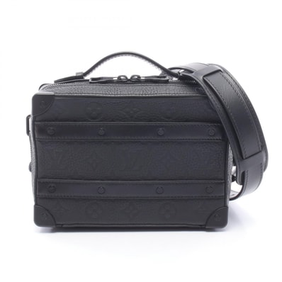 ルイ・ヴィトン LOUIS VUITTON ハンドル ソフトトランク 2WAY ショルダーバッグ バッグ レザー モノグラム・トリヨンレザー ノワール メンズ ブラック系 M59163 【中古】