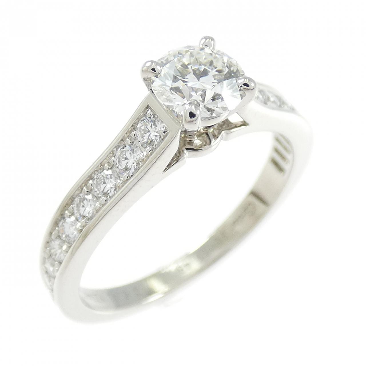 カルティエ 1895 ソリテール リング 0.41CT H VVS2 EXT