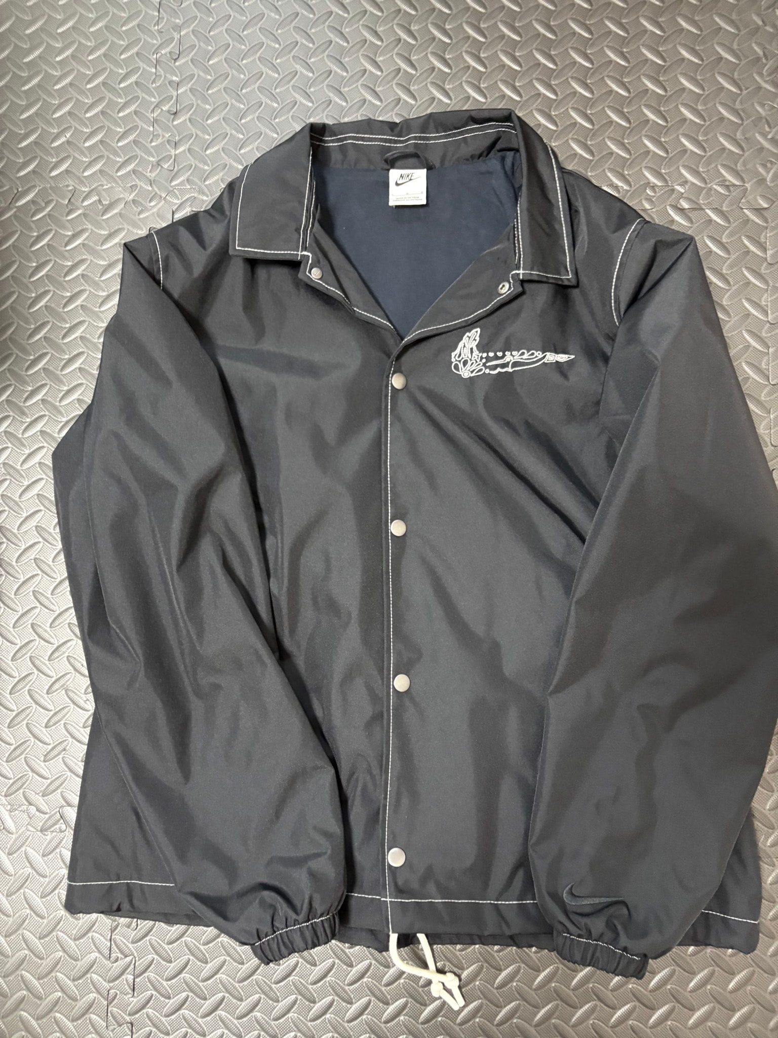 Nike Día De Muertos Coach Jacket "Black"