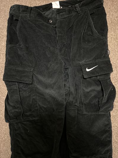 Supreme / Nike Arc Corduroy Cargo Pant "Black"