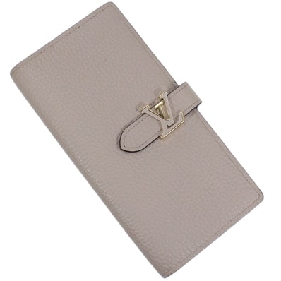 ルイヴィトン 長財布 LVヴェルティカル・ウォレット レディース レザー 本革 ガレ(グレージュ) M81367 プレゼント 2つ折り ロングウォレット ブランド LOUIS VUITTON ビトン ギフト