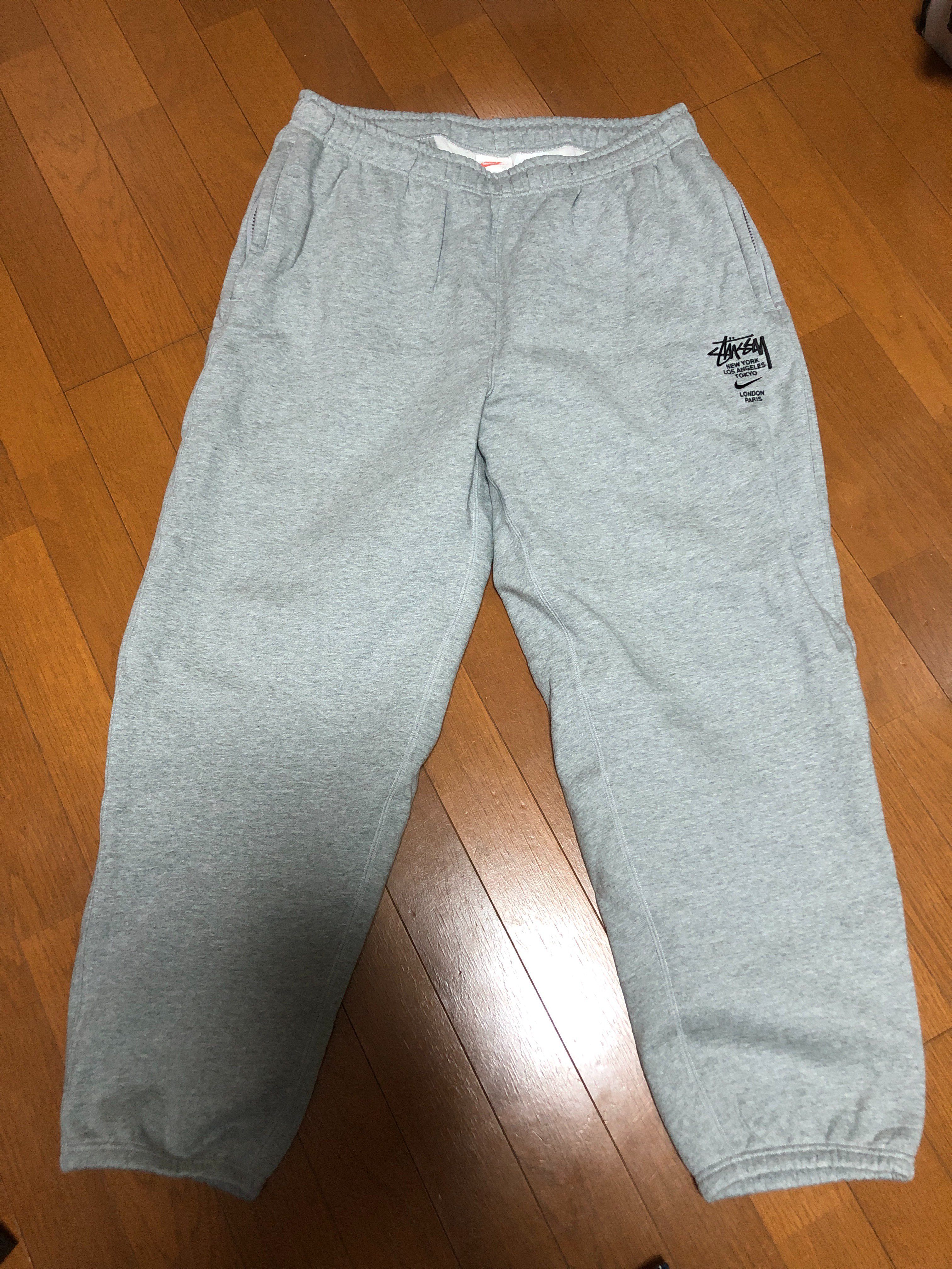 Nike x Stussy International Sweatpants (US Size) "Grey" DC4227-050