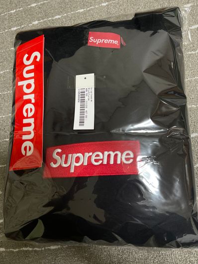 Supreme Box Logo Crewneck "Black" (22FW)