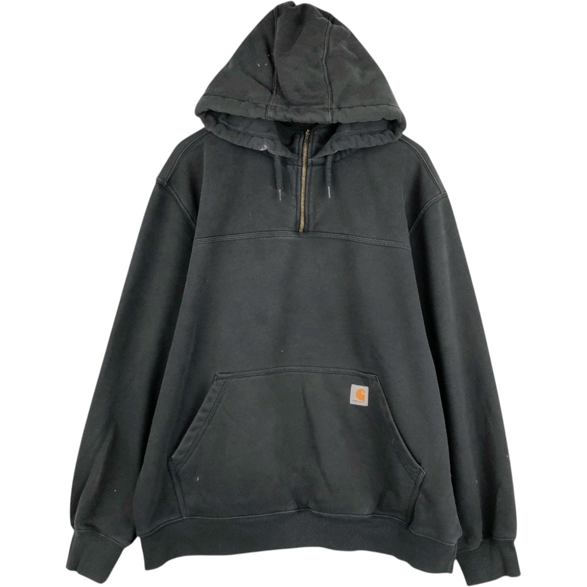 古着 カーハート Carhartt Loose Fit スウェットハーフジップパーカー メンズXL相当/eaa675795