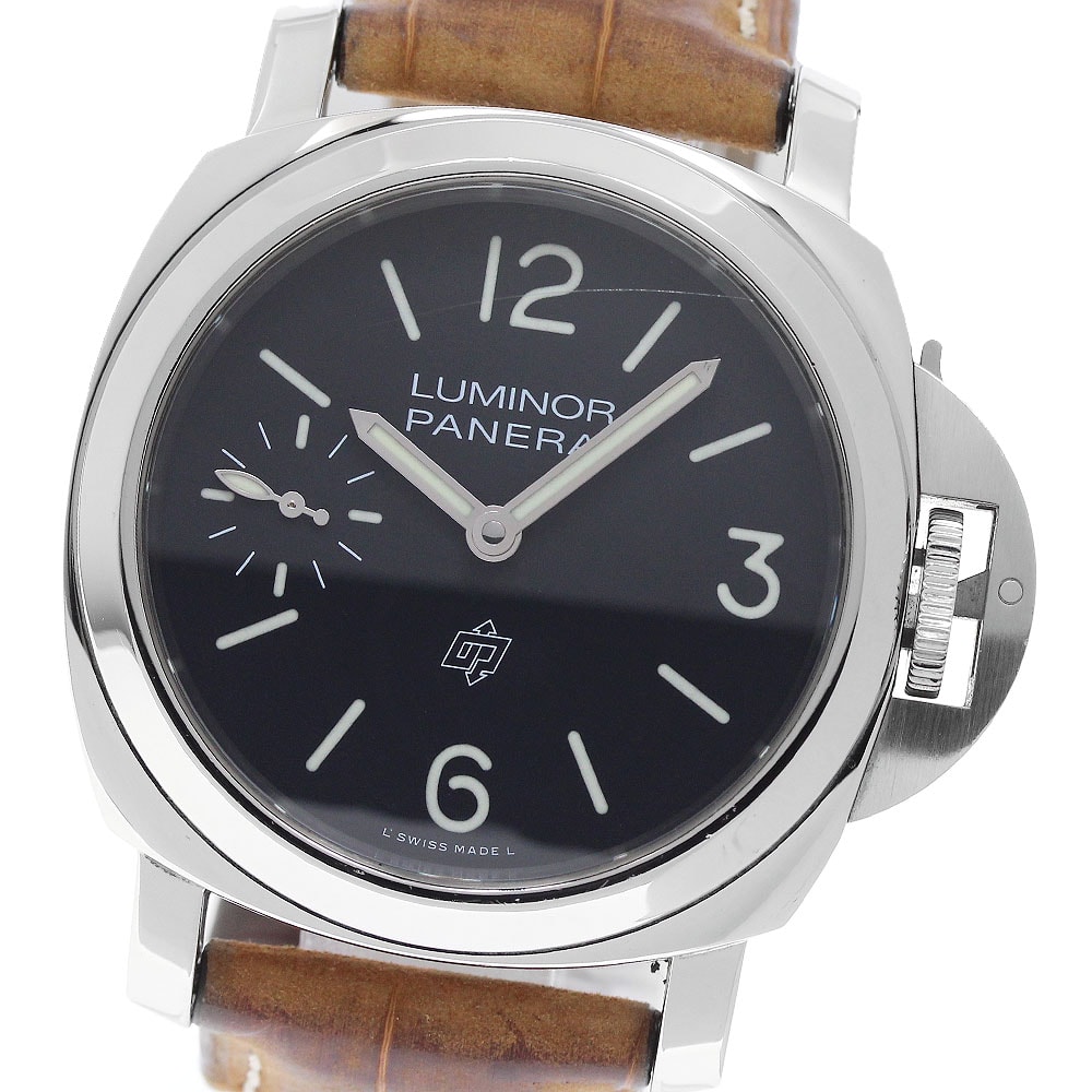 パネライ ルミノール ロゴ 44mm PAM01084 メンズ 【中古】