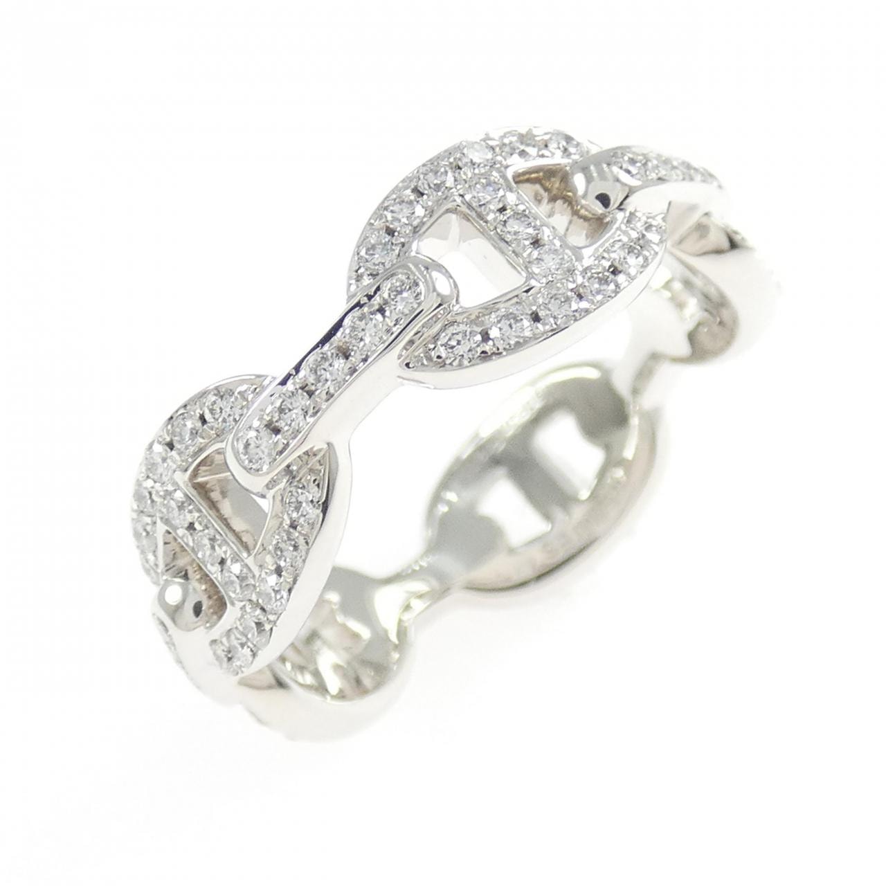 エルメス シェーヌ ダンクル アンシェネ リング 0.58CT