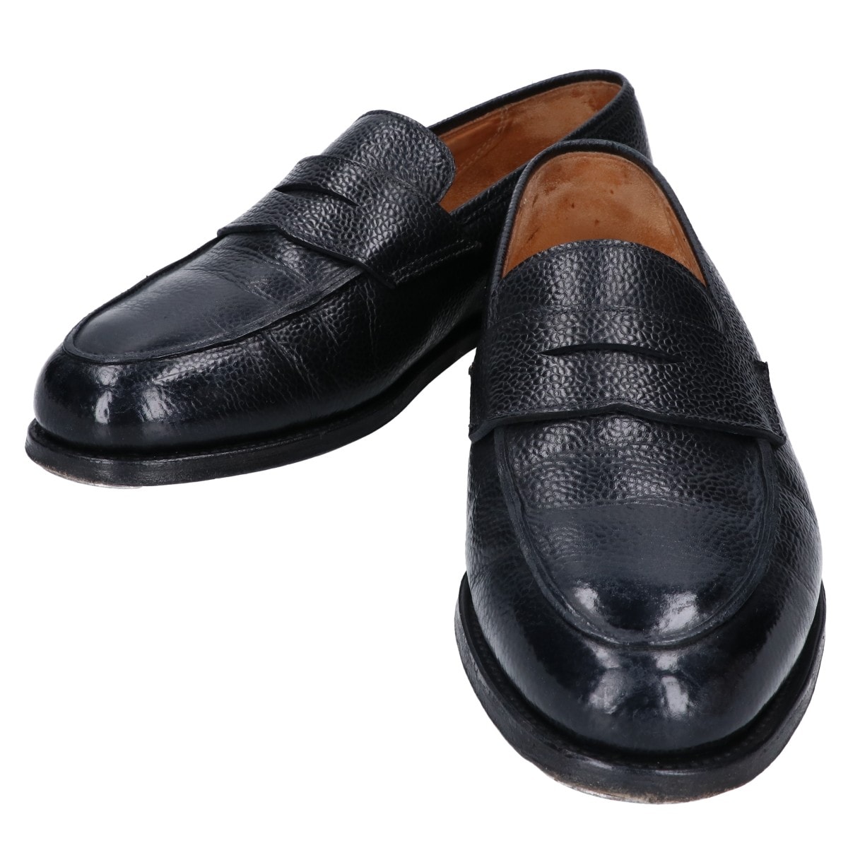 クロケット&ジョーンズ BEAUTY&YOUTH ビューティー&ユース別注 5969 STOCKTON 2 ストックトン2 レザー コインローファー 7E