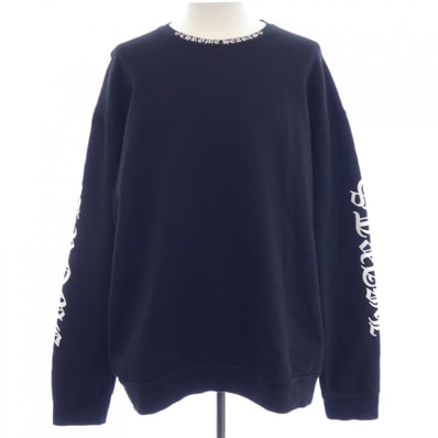 Chrome Hearts Neck Logo Crew Sweat "Black"