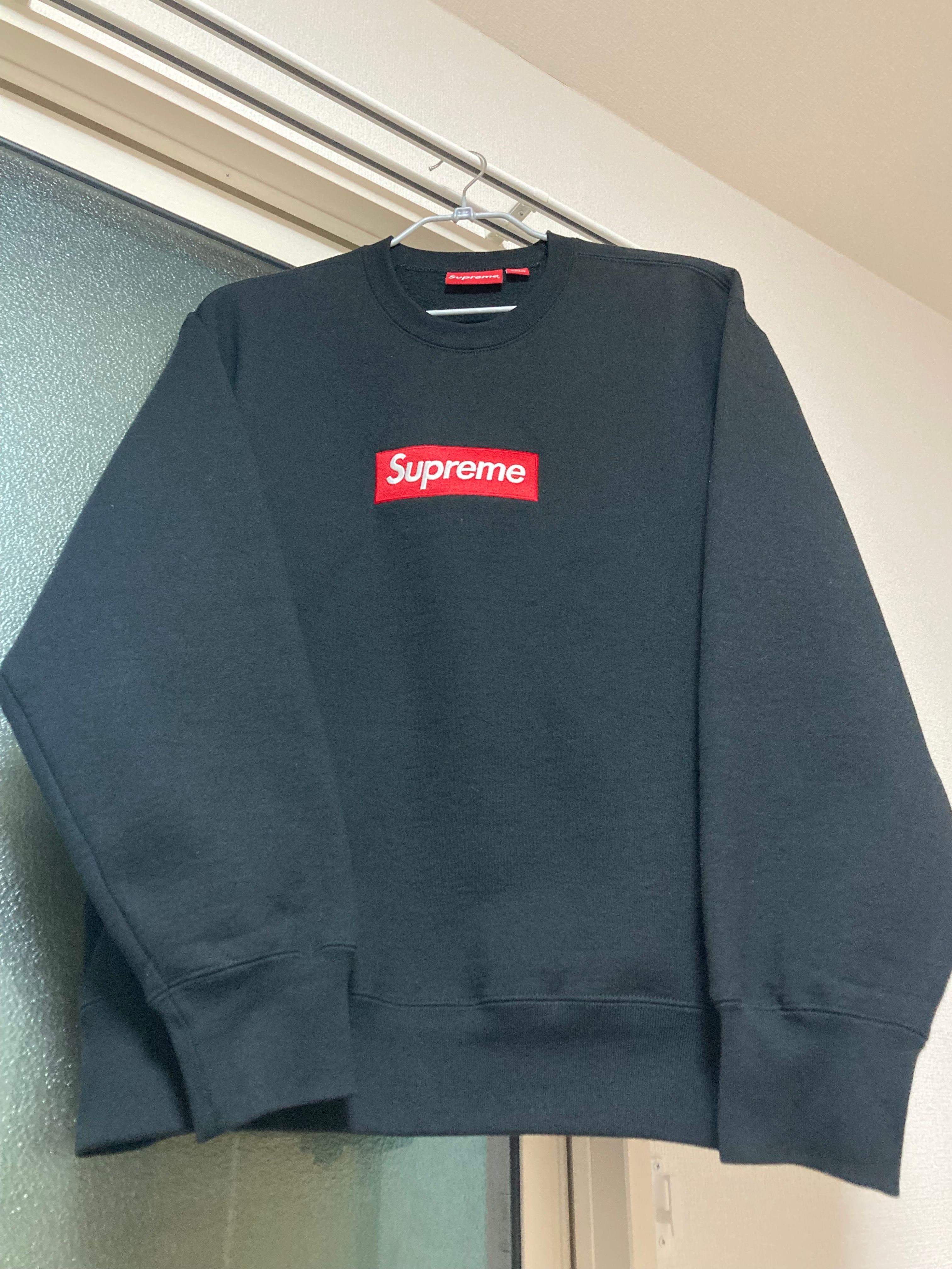 Supreme Box Logo Crewneck "Black" (22FW)