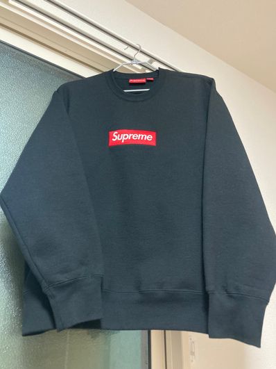 Supreme Box Logo Crewneck "Black" (22FW)