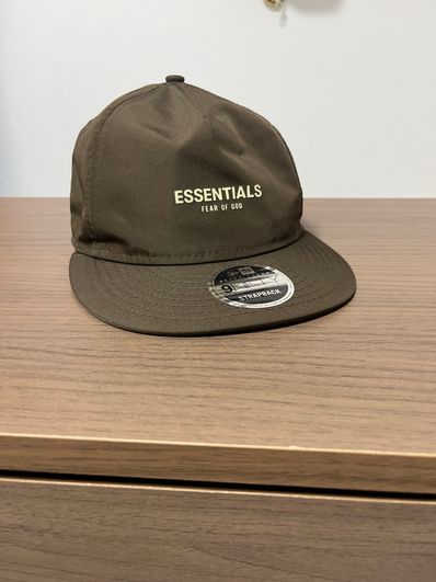 NEW ERA FEAR OF GOD ESSENTIALS RC 9FIFTY LOGO "Walnut"