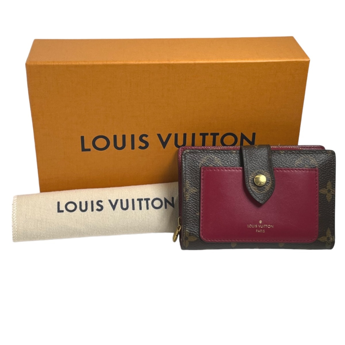 ルイヴィトン LOUIS VUITTON ポルトフォイユ・ジュリエット M69433 モノグラム 二つ折り財布