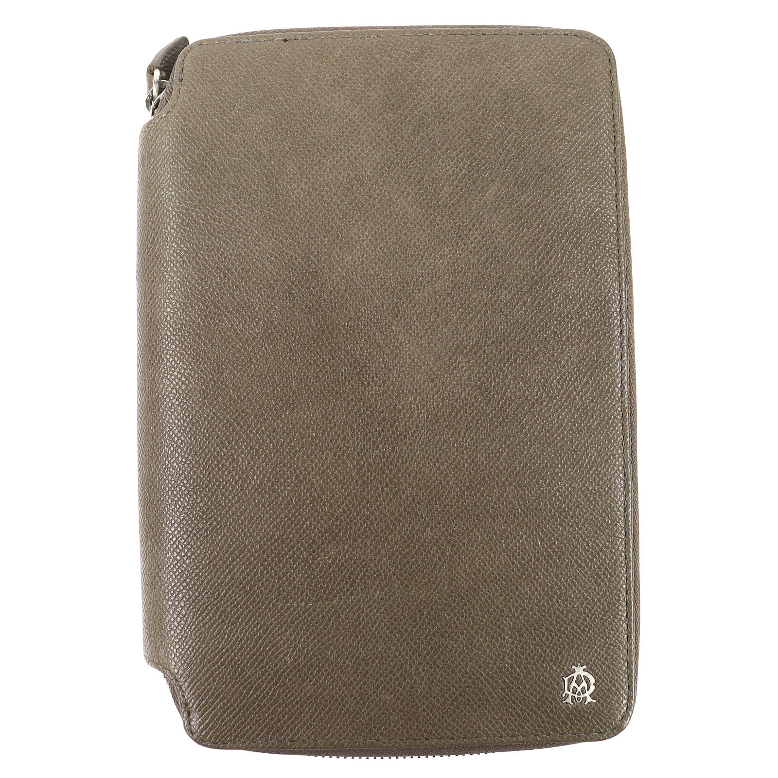 美品 ダンヒル ダブルファスナー オーガナイザー 長財布 ボードン ブラウン