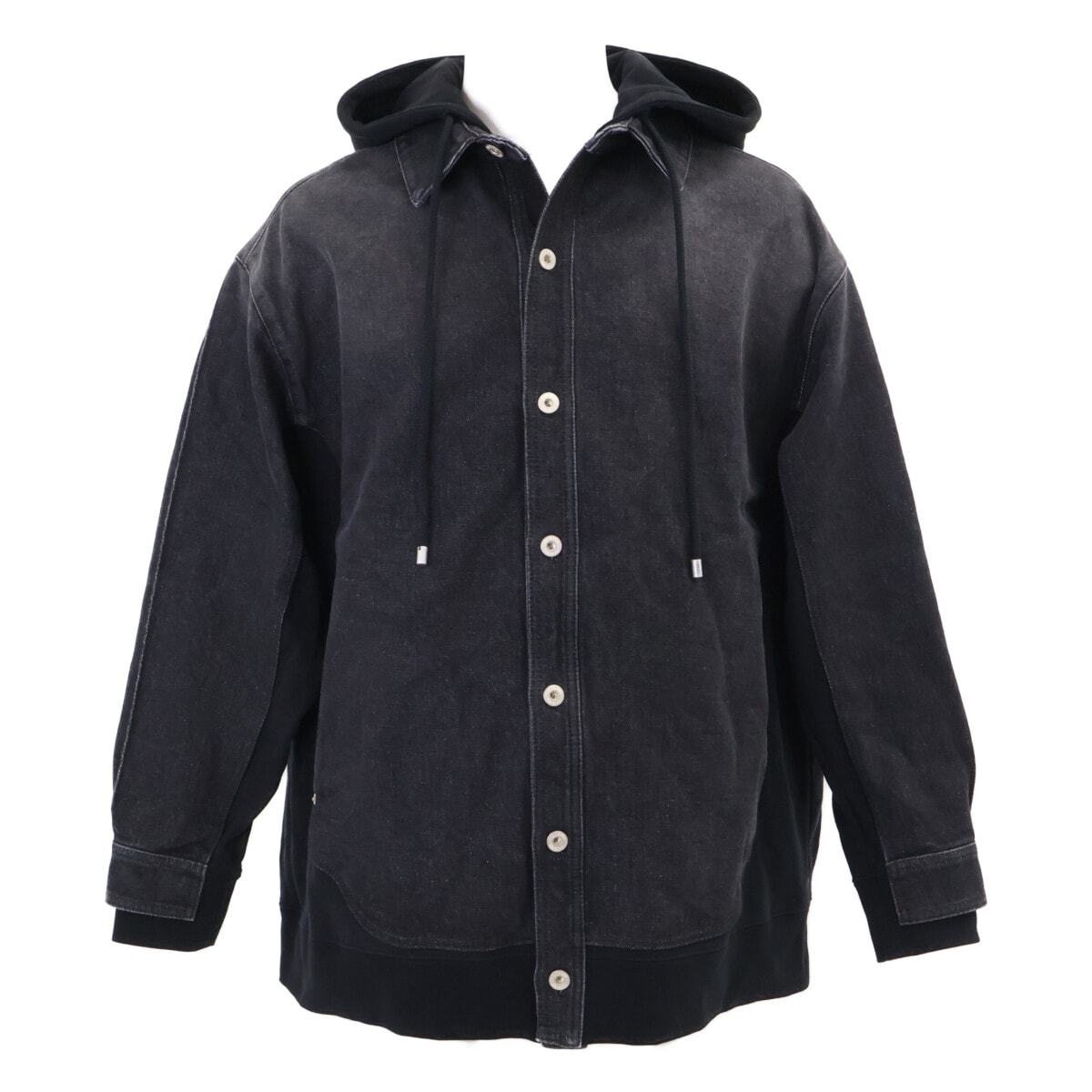 ロエベ 新品未使用 H526Y50W16 フーデットデニムジャケット 44