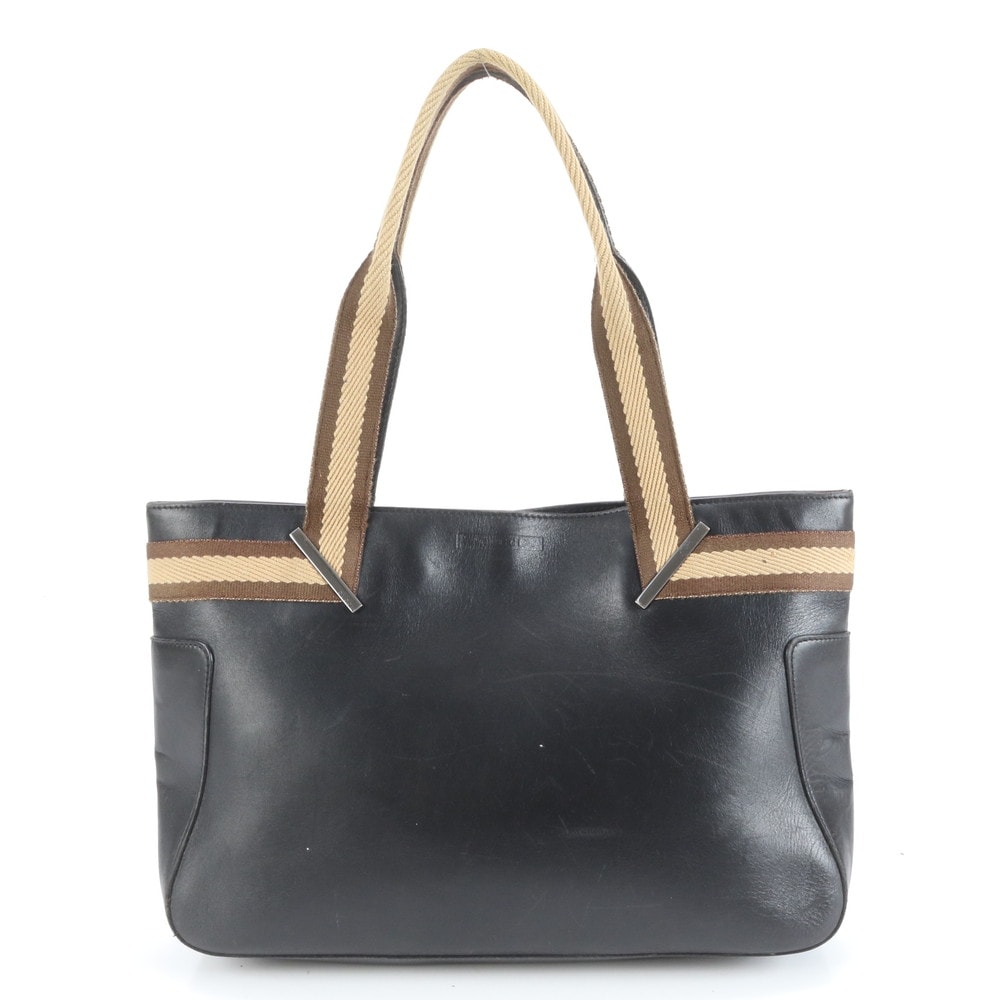 グッチ002-1135 トート バッグ レザー×キャンバス