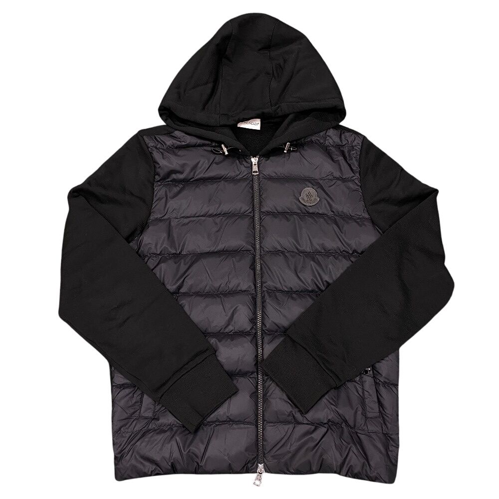 モンクレール MONCLER ダウンジャケット PADDED CARDIGAN 23年 ブラック